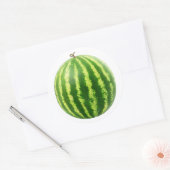 Wassermelone Runder Aufkleber (Umschlag)