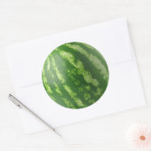 Wassermelone Runder Aufkleber (Umschlag)