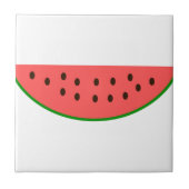 Wassermelone-Scheibe Fliese (Vorderseite)
