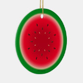 Wassermelone-Scheibe Keramikornament (Rechts)