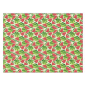Wassermelone-Scheibe ohne nahtlosen Hintergrund Tischdecke (Vorderseite (Horizontal))
