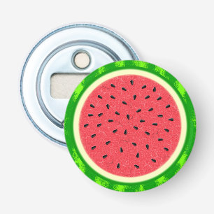 Wassermelone-Scheibe-Sommer-Frucht mit Rinde Flaschenöffner