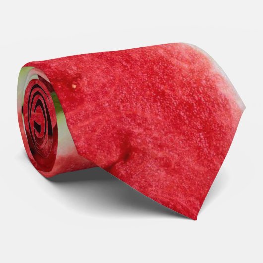 Wassermelone-Scheiben Krawatte (Gerollt)