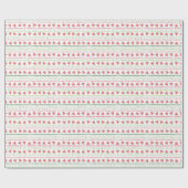 Wassermelone Scheiben: Wasserfarbe gestrichen Naht Geschenkpapier (Flach)