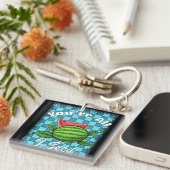 Wassermelone Schlüsselanhänger (Vorderseite rechts)