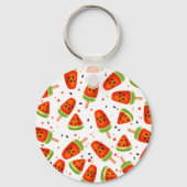 Wassermelone Schlüsselanhänger (Vorderseite)