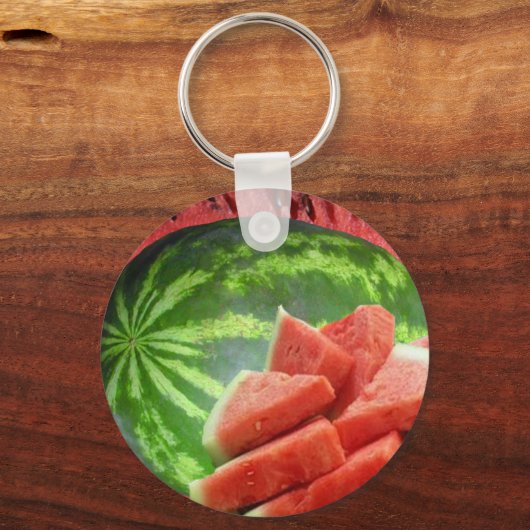 Wassermelone Schlüsselanhänger (Vorderseite)