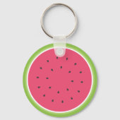 Wassermelone Schlüsselanhänger (Vorderseite)