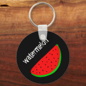 Wassermelone Schlüsselanhänger (Vorderseite)