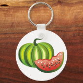 Wassermelone Schlüsselanhänger (Vorderseite)