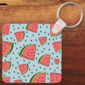 Wassermelone Schlüsselanhänger (Rückseite)