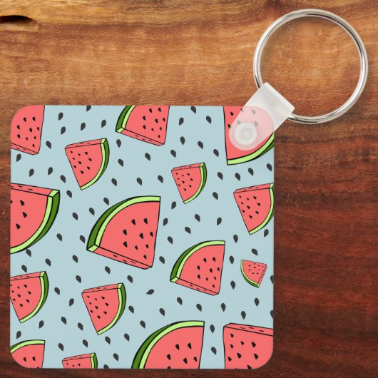 Wassermelone Schlüsselanhänger (Rückseite)