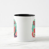 Wassermelone Schmeckt Sommergeschmack Tasse (Zentrum)