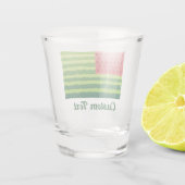 Wassermelone Schnapsglas (Rückseite)