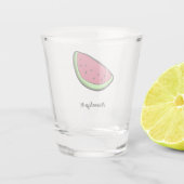 Wassermelone Schnapsglas (Rückseite)