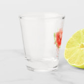 Wassermelone Schnapsglas (Links)