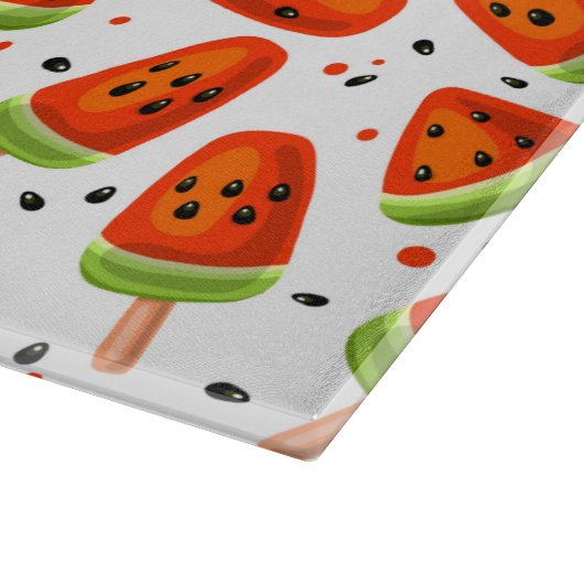 Wassermelone Schneidebrett (Ecke)