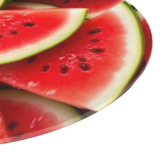 Wassermelone Schneidebrett (Ecke)