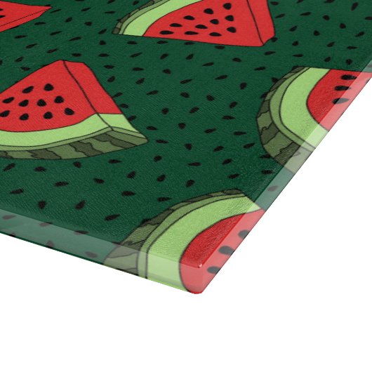 Wassermelone Schneidebrett (Ecke)