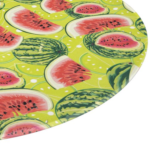 Wassermelone Schneidebrett (Ecke)