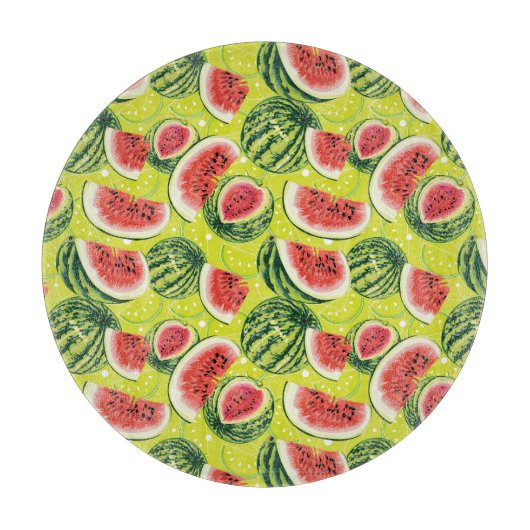 Wassermelone Schneidebrett (Vorderseite)