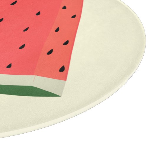 Wassermelone Schneidebrett - Custom Colors (Ecke)