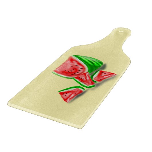 Wassermelone Schneidebrett - Custom Colors (Ecke)
