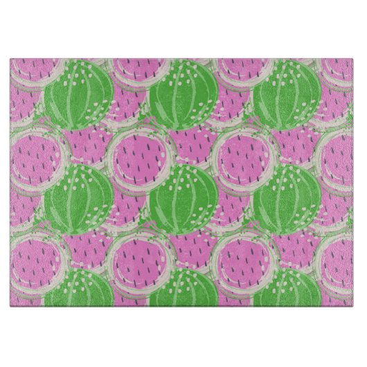 Wassermelone-Schneidebrett Schneidebrett (Vorderseite)