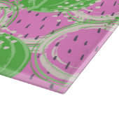 Wassermelone-Schneidebrett Schneidebrett (Ecke)
