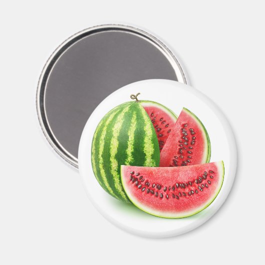Wassermelone schneiden magnet (Vorderseite/Rückseite)