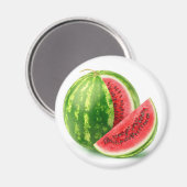 Wassermelone schneiden magnet (Vorderseite/Rückseite)