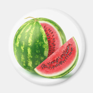 Wassermelone schneiden magnet