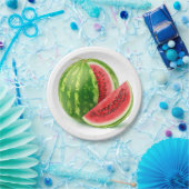 Wassermelone schneiden pappteller (Party)