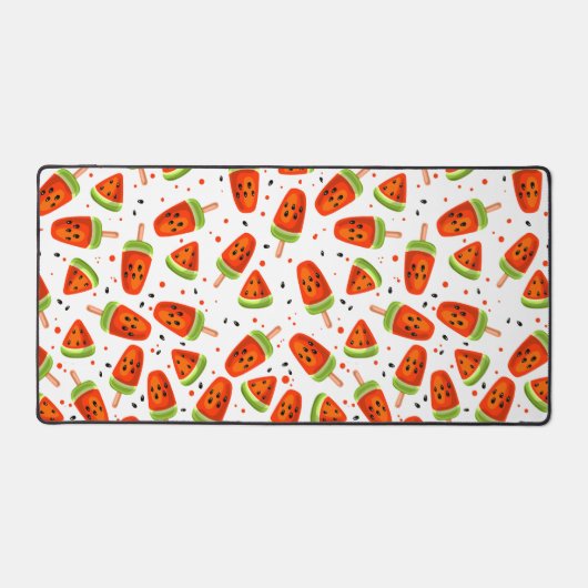 Wassermelone Schreibtischunterlage (Vorderseite)