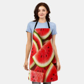 Wassermelone Schürze (Getragen)