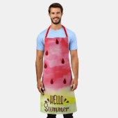 Wassermelone Schürze (Getragen)