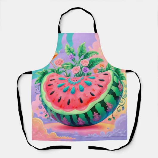 Wassermelone Schürze (Vorderseite)