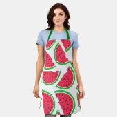 Wassermelone Schürze (Getragen)