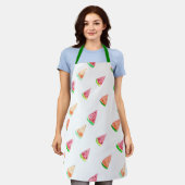 Wassermelone Schürze (Getragen)