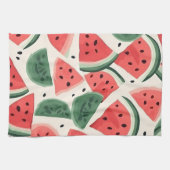 Wassermelone Seamless Muster Hintergrund Geschirrtuch (Horizontal)