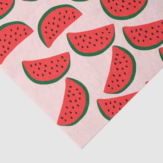 Wassermelone Seidenpapier (Ausschnitt)