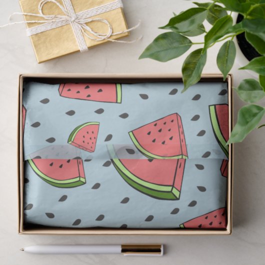 Wassermelone Seidenpapier (Geschenk)