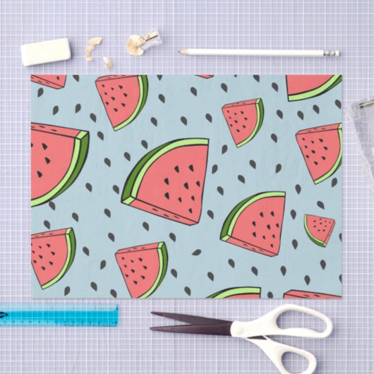 Wassermelone Seidenpapier (Handwerk)