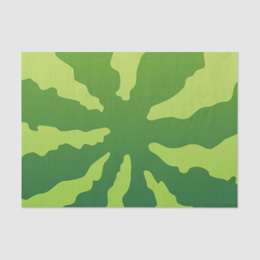 Wassermelone Seidenpapier (Vorderseite)