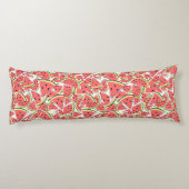 Wassermelone Seitenschläferkissen (Rückseite)