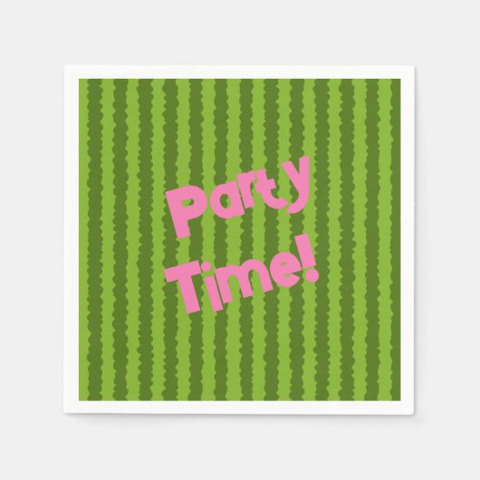 Wassermelone Serviette (Vorderseite)