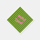 Wassermelone Serviette (Ecke)