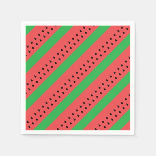 Wassermelone Serviette (Vorderseite)
