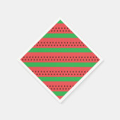 Wassermelone Serviette (Ecke)