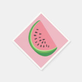 Wassermelone Serviette (Ecke)